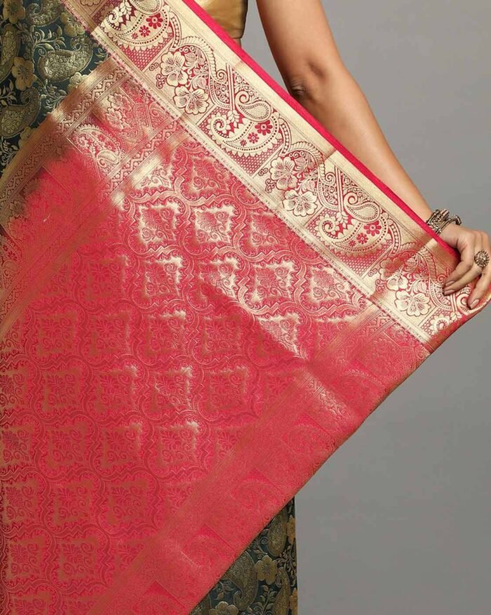 Kanjeevaram Zari Saree - Image 3